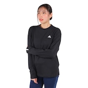 (レディース)エッセンシャルズ プラス スモールロゴ 長袖Tシャツ KVF86-JF1422