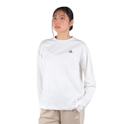 (レディース)エッセンシャルズ プラス スモールロゴ 長袖Tシャツ KVF86
