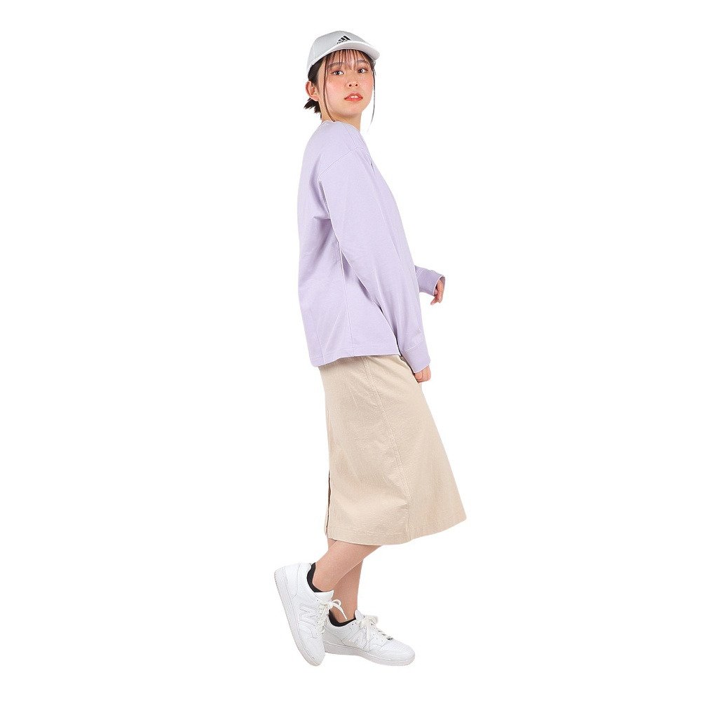 アディダス（adidas）（レディース）エッセンシャルズ プラス スモールロゴ 長袖Tシャツ KVF86-JF1426