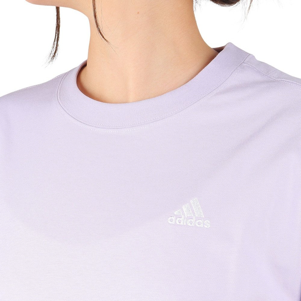 アディダス（adidas）（レディース）エッセンシャルズ プラス スモールロゴ 長袖Tシャツ KVF86-JF1426