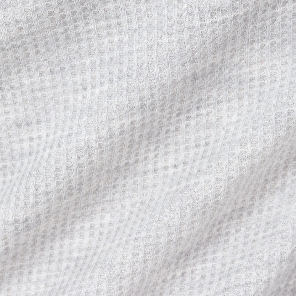 ヘインズ（Hanes）（レディース）ワッフルクルーネック 長袖 Tシャツ HW4-A501 060