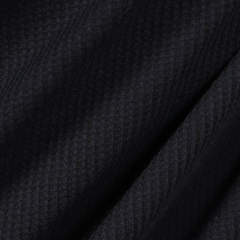 ヘインズ（Hanes）（レディース）ワッフルクルーネック 長袖 Tシャツ HW4-A501 090