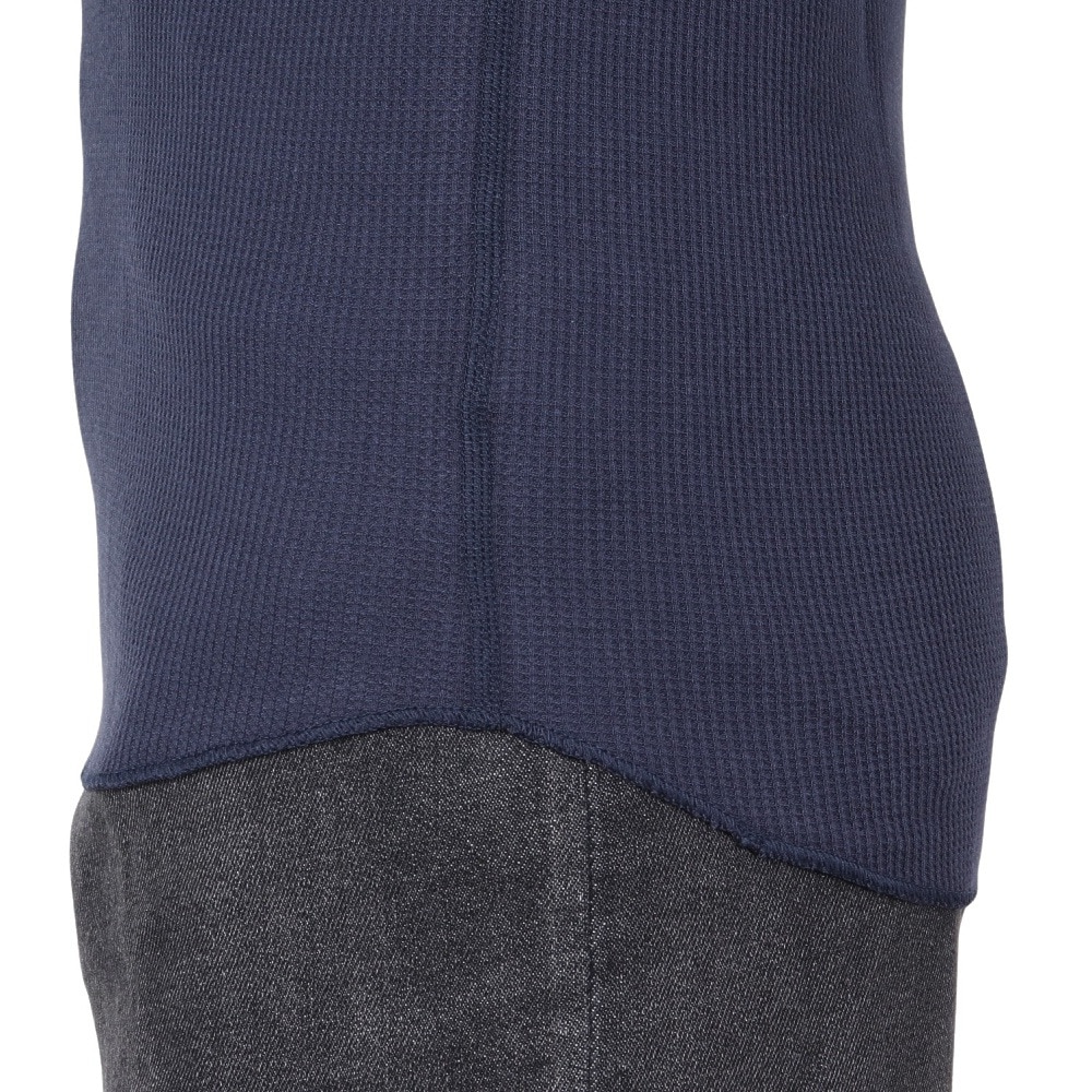 ヘインズ（Hanes）（レディース）ワッフルクルーネック 長袖 Tシャツ HW4-A501 386