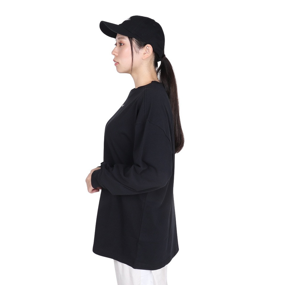 ナイキ（NIKE）（レディース）スポーツウェア エッセンシャル オーバーサイズド ロングスリーブ Tシャツ HF5321-010