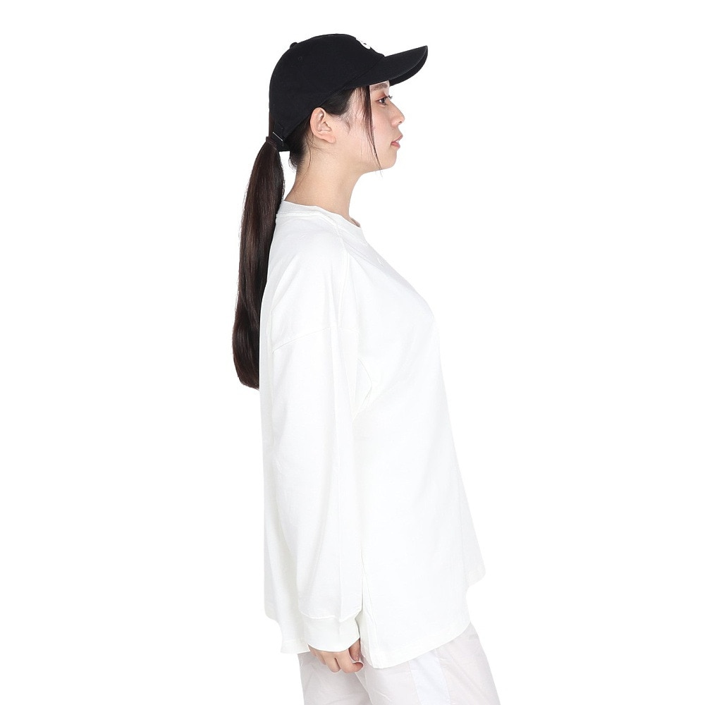 ナイキ（NIKE）（レディース）スポーツウェア エッセンシャル オーバーサイズド ロングスリーブ Tシャツ HF5321-133