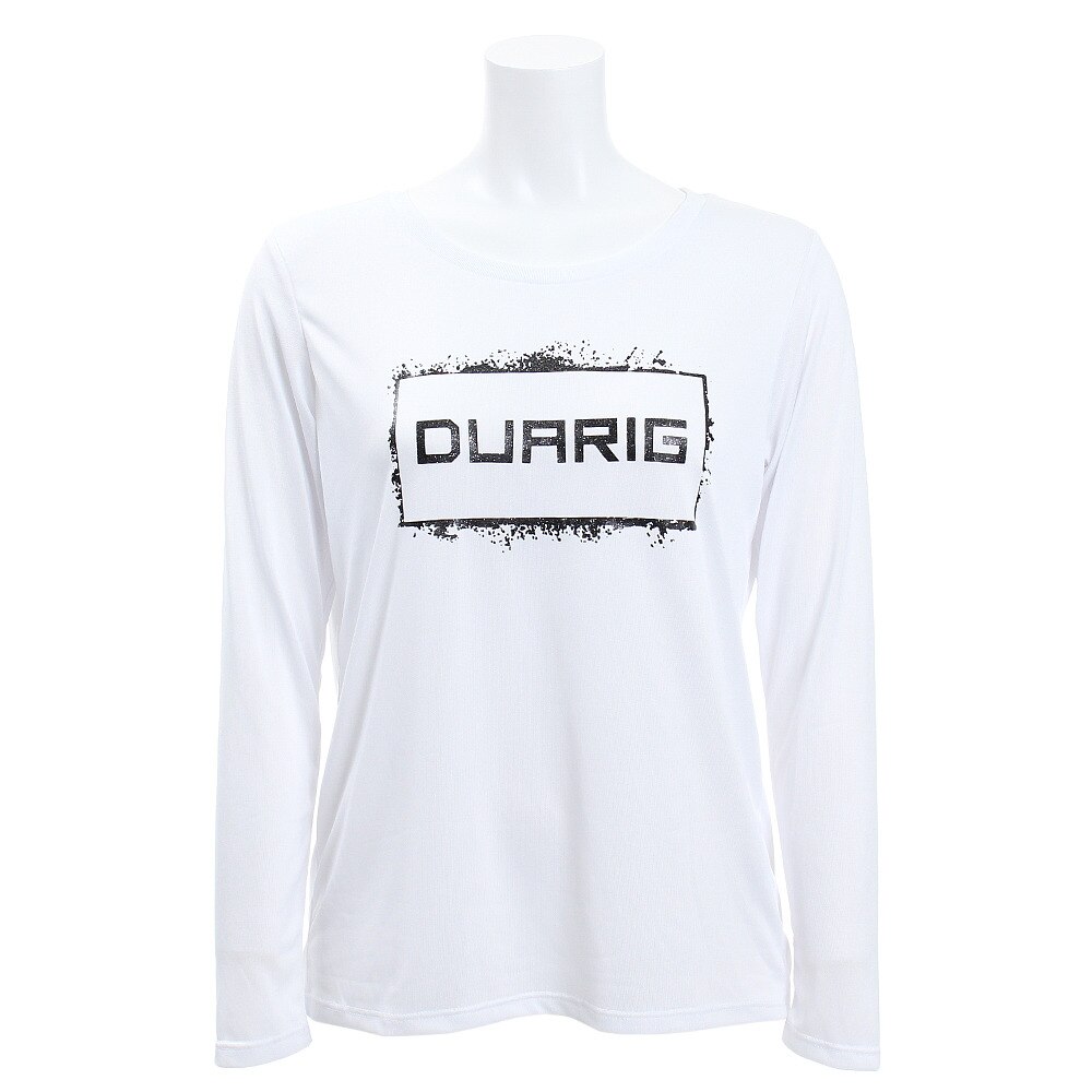 【多少の傷汚れありの為大奉仕】Tシャツ 長袖 ドライプラス 天竺 864D9CD9240 WHT