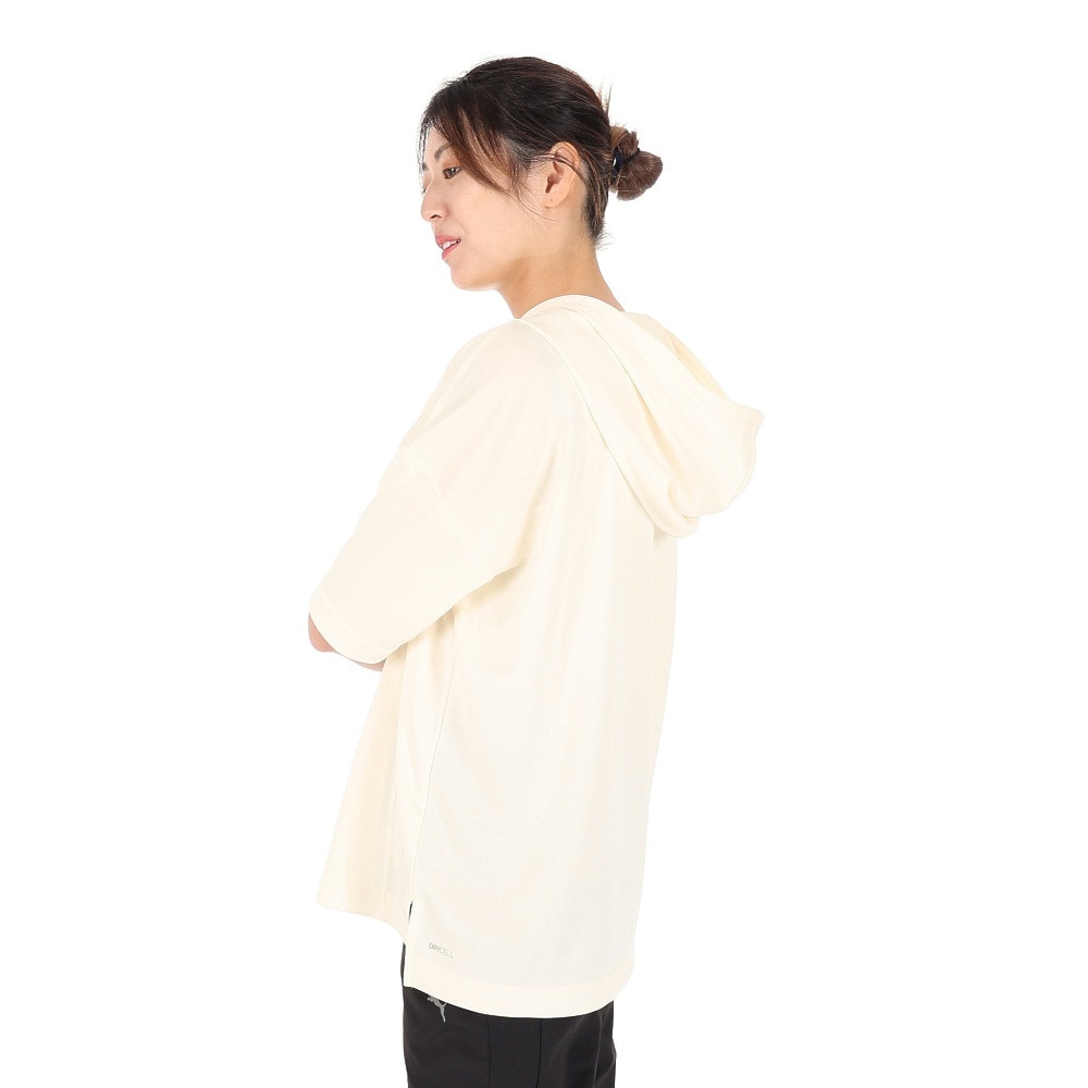 プーマ（PUMA）（レディース）半袖Tシャツ レディース ウィメンズ PTC スウェット フーディー 674940 65 KNR