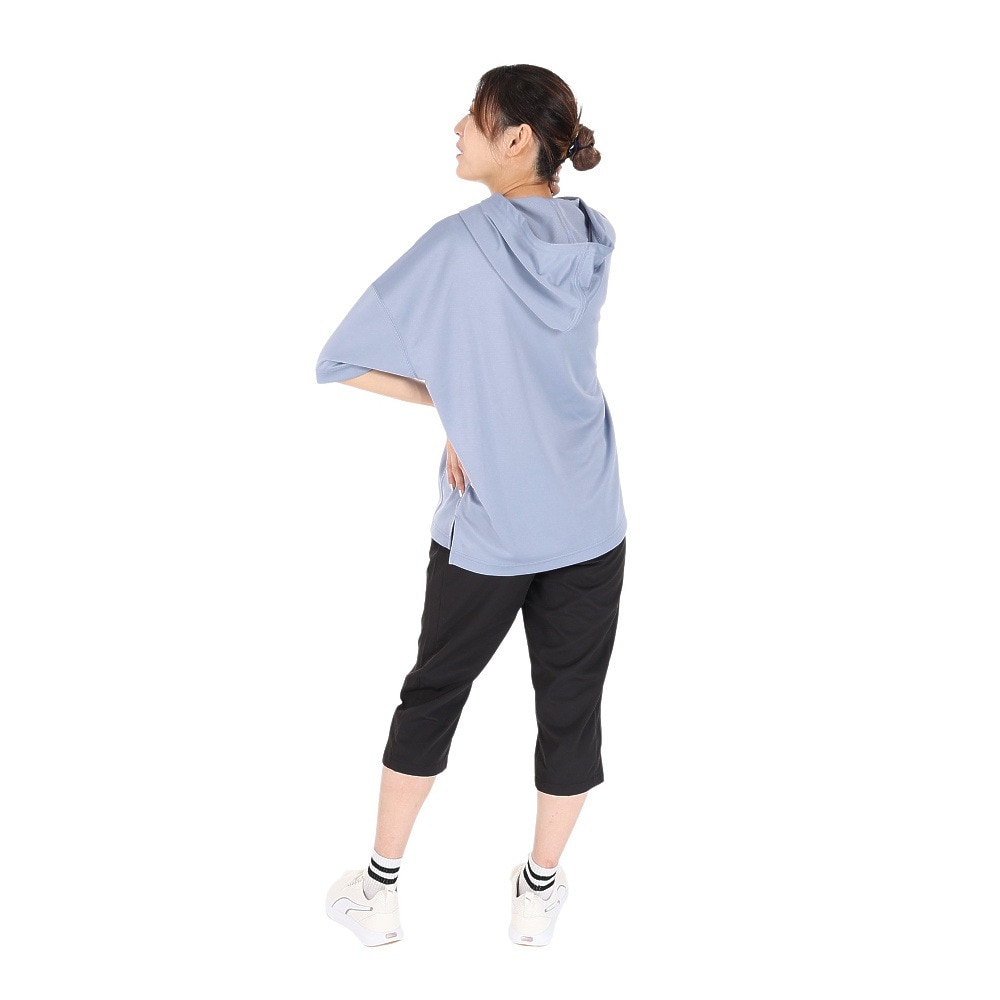 プーマ（PUMA）（レディース）半袖Tシャツ ウィメンズ PTC スウェット フーディー 674940 18 BGRY