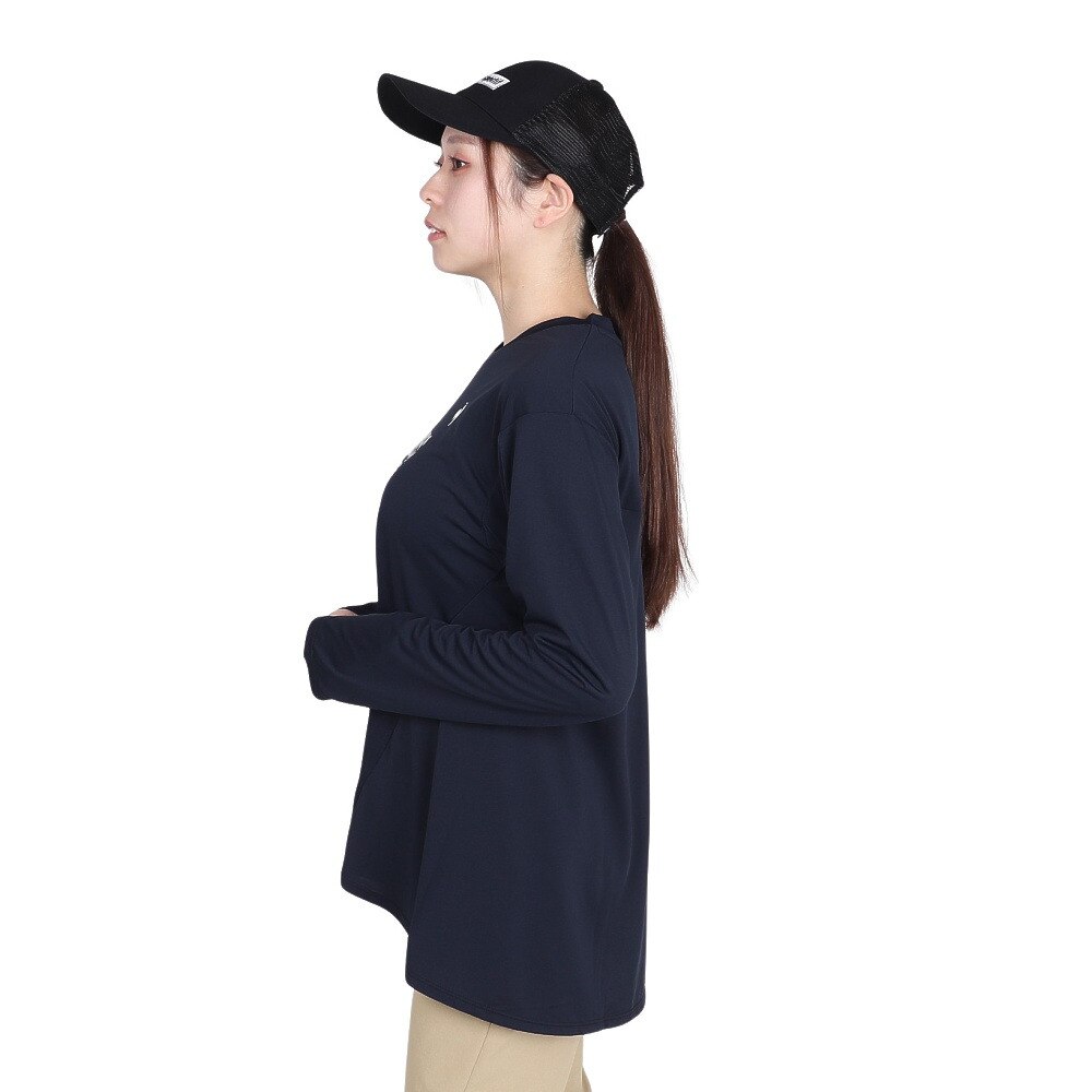 ルコックスポルティフ（lecoqsportif）（レディース）サンスクリーン 長袖Tシャツ LT5SLT01L NV00