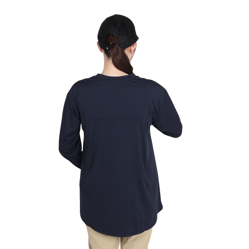 ルコックスポルティフ（lecoqsportif）（レディース）サンスクリーン 長袖Tシャツ LT5SLT01L NV00