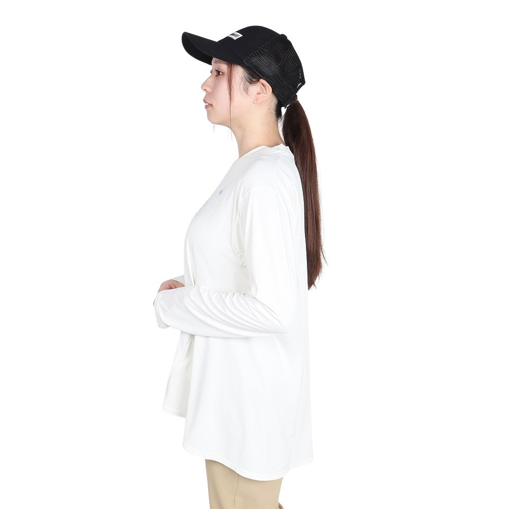 ルコックスポルティフ（lecoqsportif）（レディース）サンスクリーン 長袖Tシャツ LT5SLT01L WH01