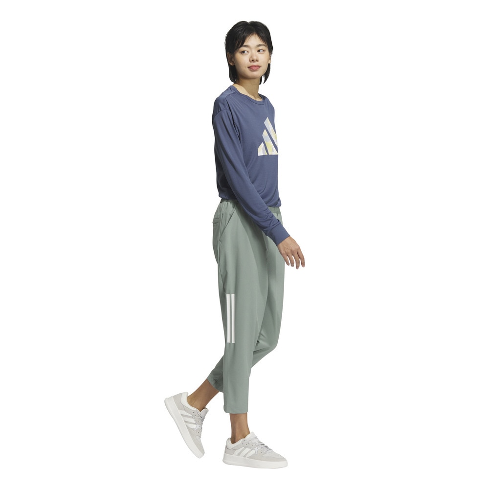 アディダス（adidas）（レディース）グラフィック 長袖Tシャツ KQD85-JP0016