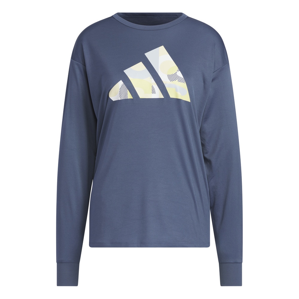 アディダス（adidas）（レディース）グラフィック 長袖Tシャツ KQD85-JP0016