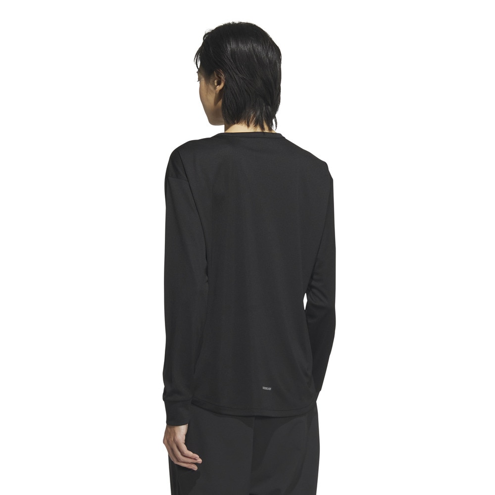 アディダス（adidas）（レディース）グラフィック 長袖Tシャツ KQD85-JP0017