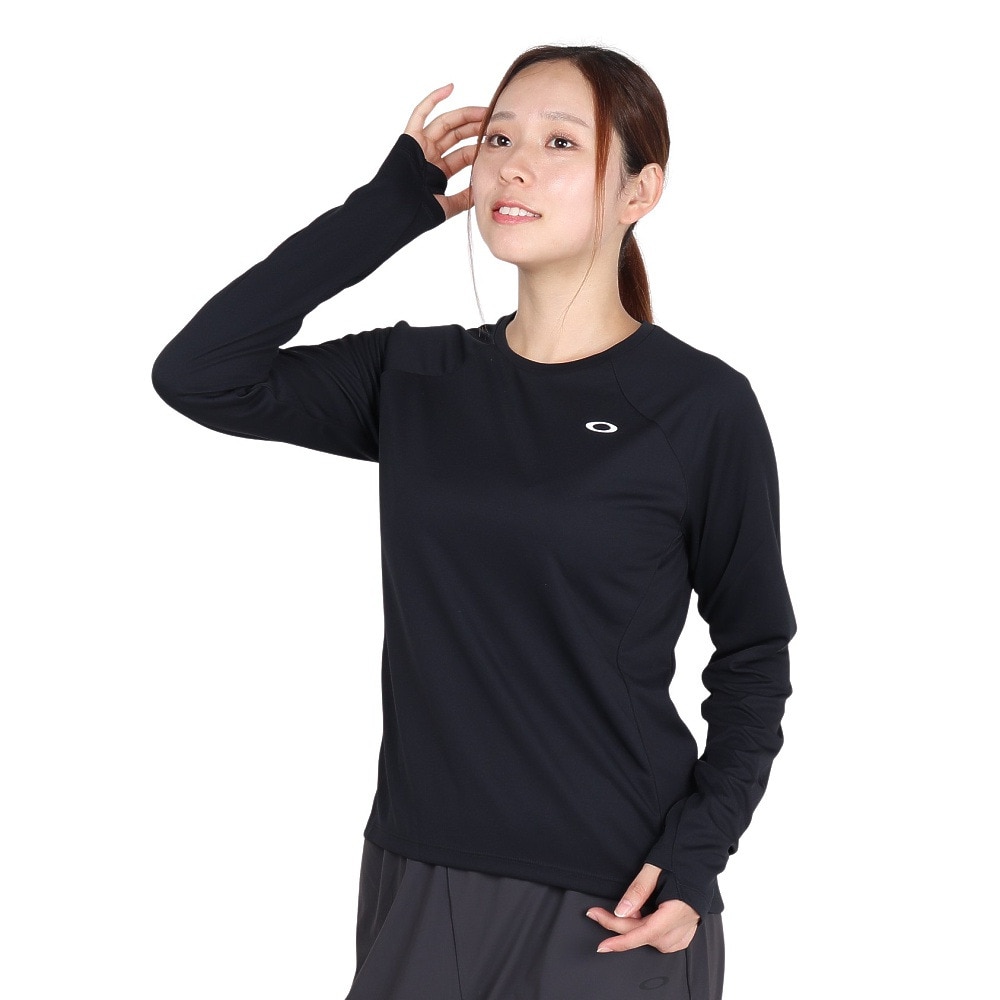 オークリー（OAKLEY）（レディース）Radiant Qd Op 長袖Tシャツ 10.0 FOA500879-02E