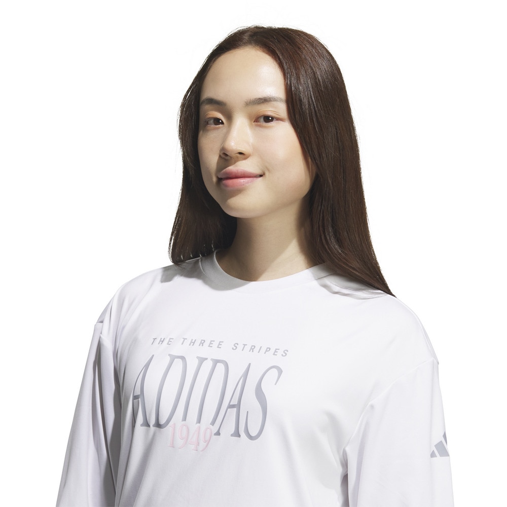 アディダス（adidas）（レディース）GRFX 長袖Tシャツ V8314-KA0979