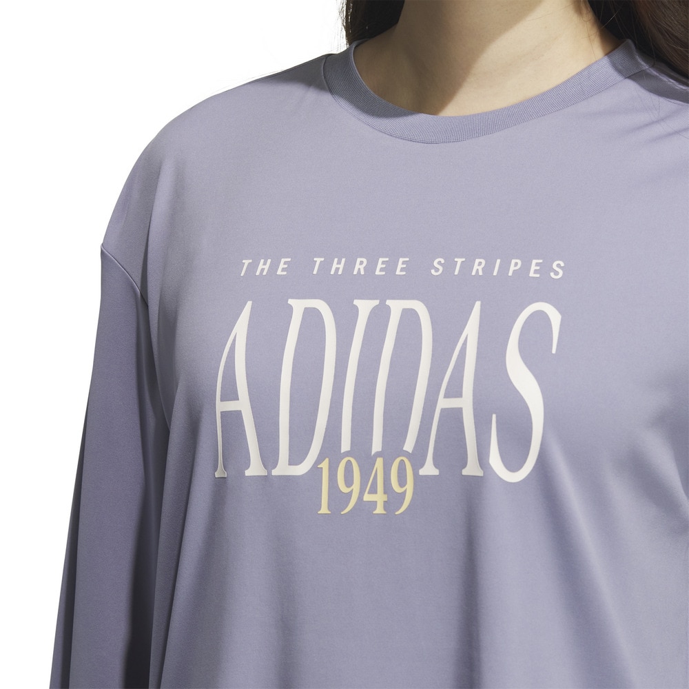 アディダス（adidas）（レディース）GRFX 長袖Tシャツ V8314-KA0980