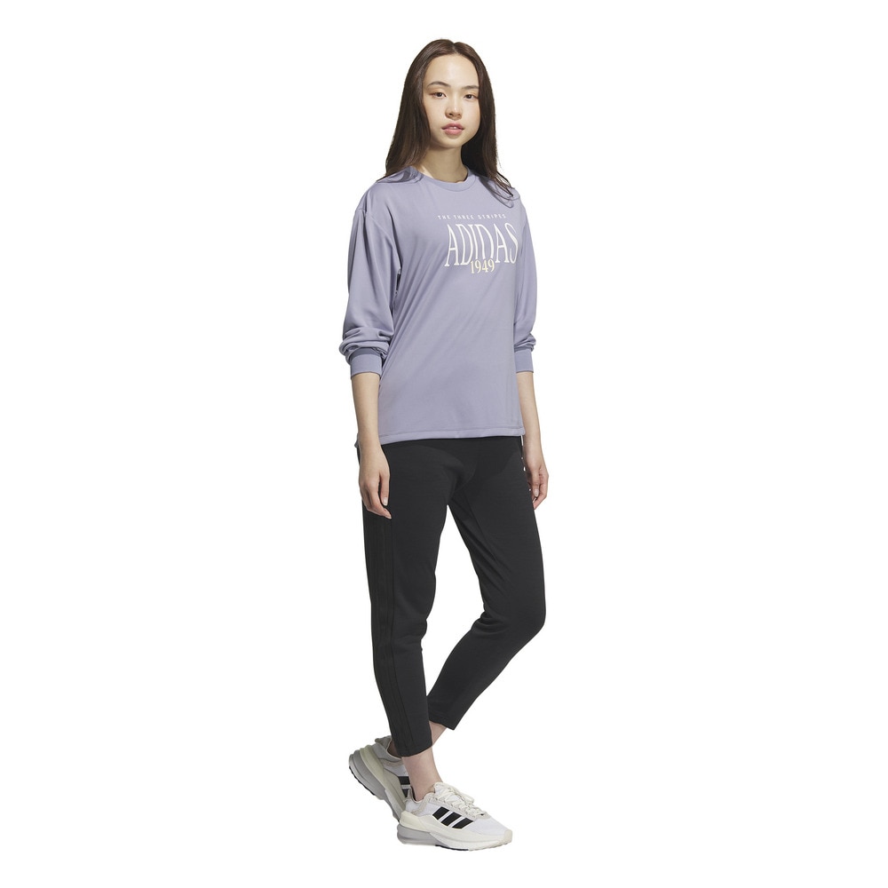 アディダス（adidas）（レディース）GRFX 長袖Tシャツ V8314-KA0980