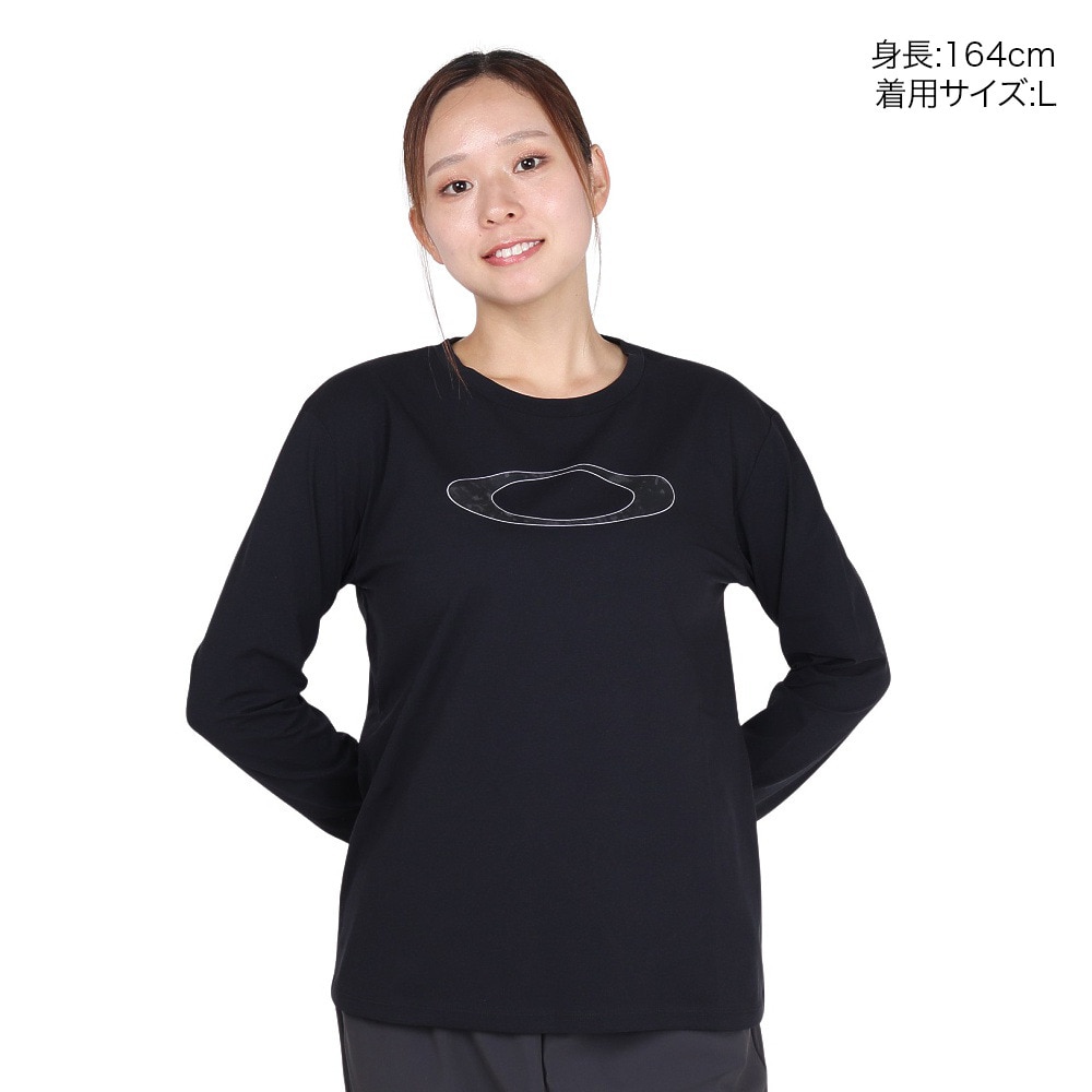 オークリー（OAKLEY）（レディース）Radiant Sp Ellipse 長袖Tシャツ 10.0 FOA500892-02E