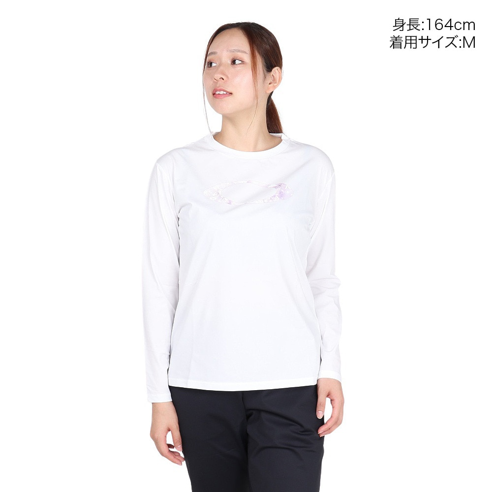 オークリー（OAKLEY）（レディース）Radiant Sp Ellipse 長袖Tシャツ 10.0 FOA500892-100