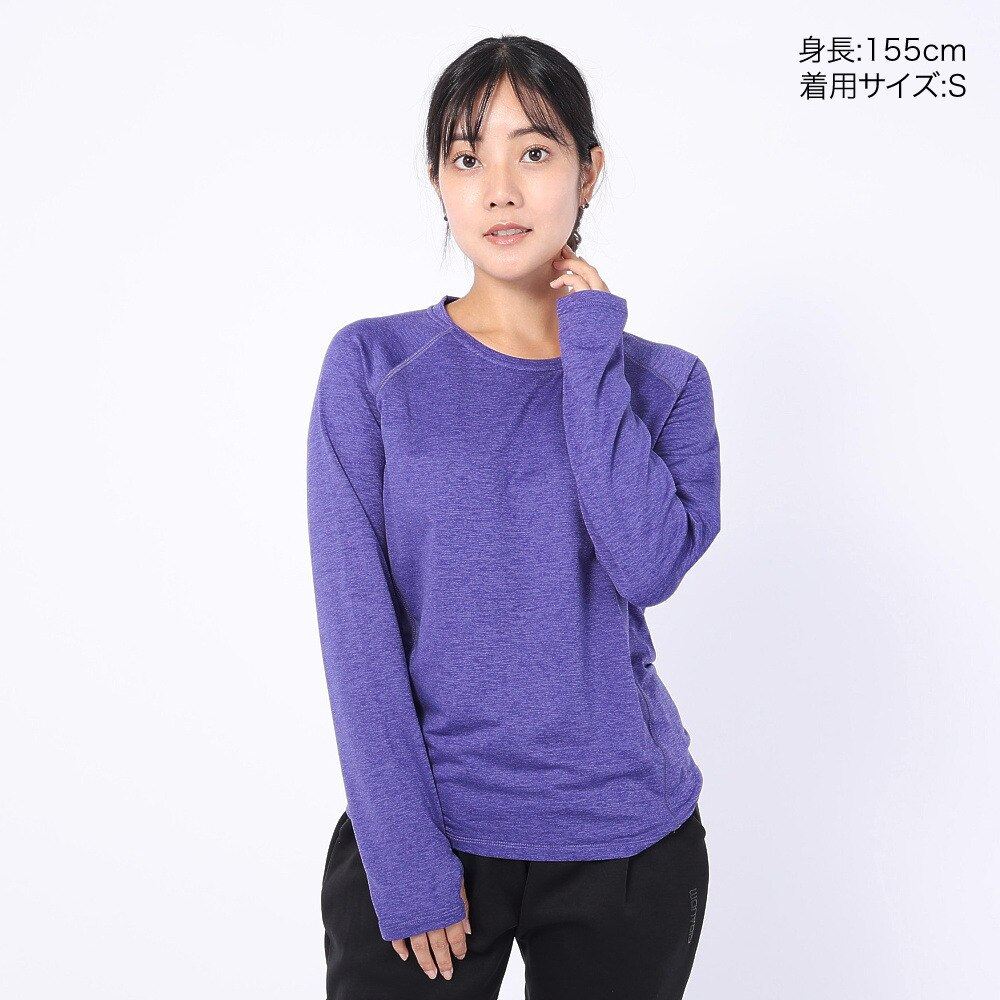 デュアリグ（DUARIG）（レディース）長袖Tシャツ レディース ドライプラス 864D1SD2129 PUL
