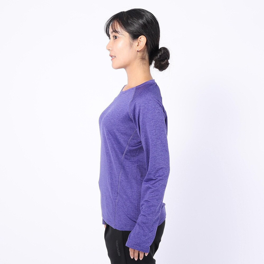 デュアリグ（DUARIG）（レディース）長袖Tシャツ レディース ドライプラス 864D1SD2129 PUL
