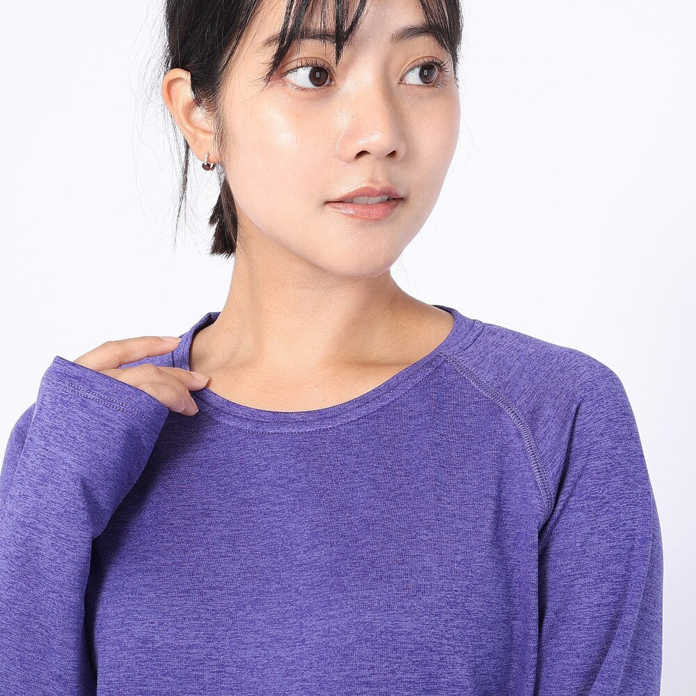 デュアリグ（DUARIG）（レディース）長袖Tシャツ レディース ドライプラス 864D1SD2129 PUL