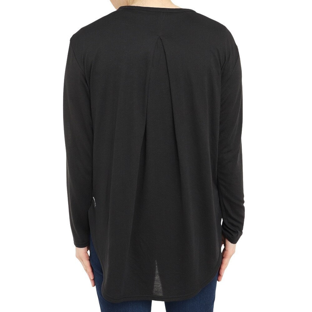 プーマ（PUMA）（レディース）長袖Tシャツ レディース ヨガ スタジオ 523536 01 BLK