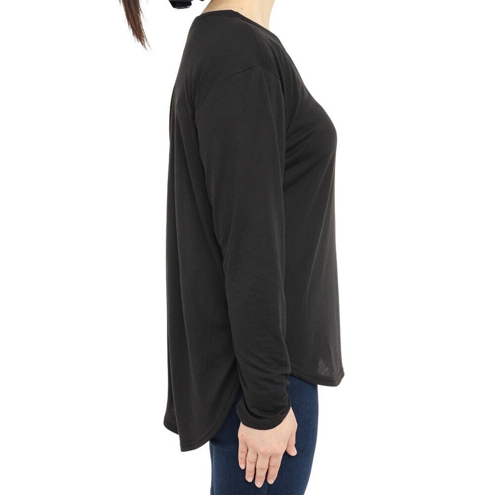 プーマ（PUMA）（レディース）長袖Tシャツ レディース ヨガ スタジオ 523536 01 BLK
