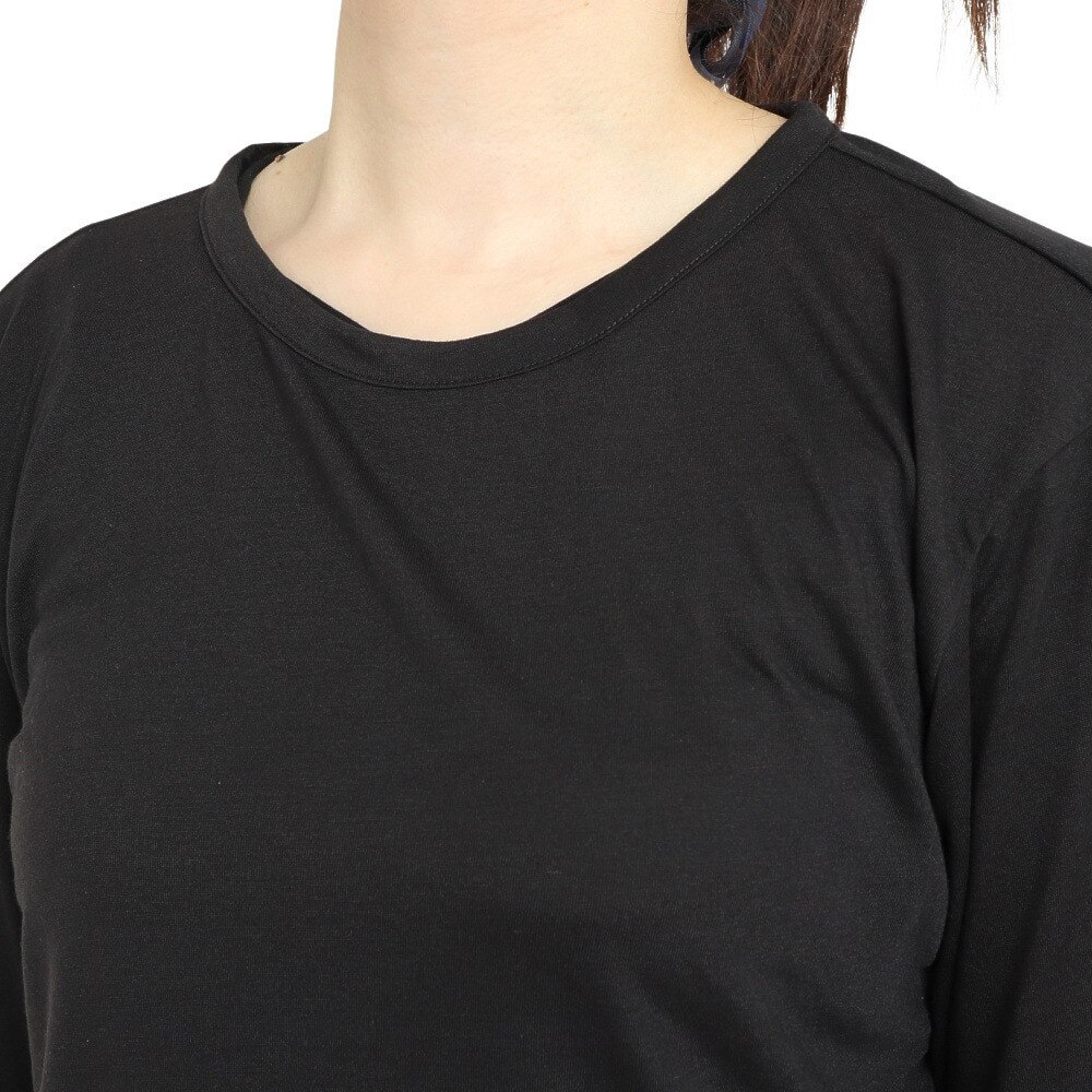プーマ（PUMA）（レディース）長袖Tシャツ レディース ヨガ スタジオ 523536 01 BLK