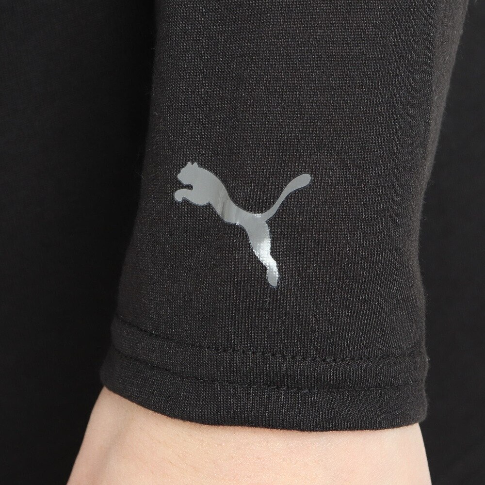 プーマ（PUMA）（レディース）長袖Tシャツ レディース ヨガ スタジオ 523536 01 BLK