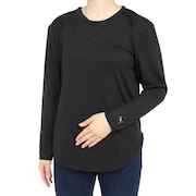 プーマ(PUMA)(レディース)長袖Tシャツ レディース ヨガ スタジオ 523536 01 BLK