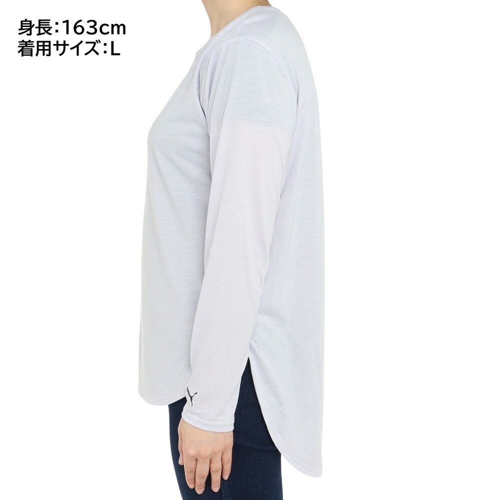 プーマ（PUMA）（レディース）長袖Tシャツ レディース ヨガ スタジオ  523536 68 LVD