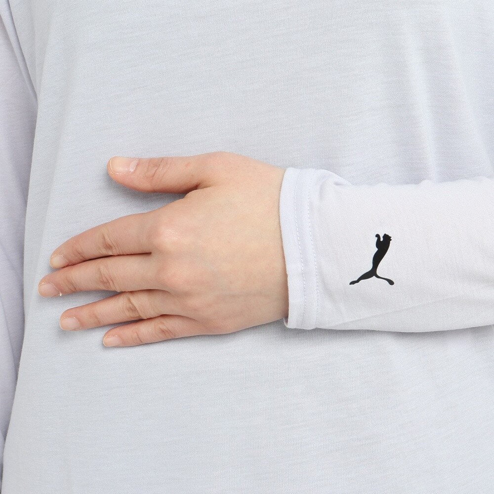 プーマ（PUMA）（レディース）長袖Tシャツ レディース ヨガ スタジオ  523536 68 LVD