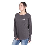 (レディース)ATHLETIC 長袖Tシャツ 2 158246013008-CHARCOAL