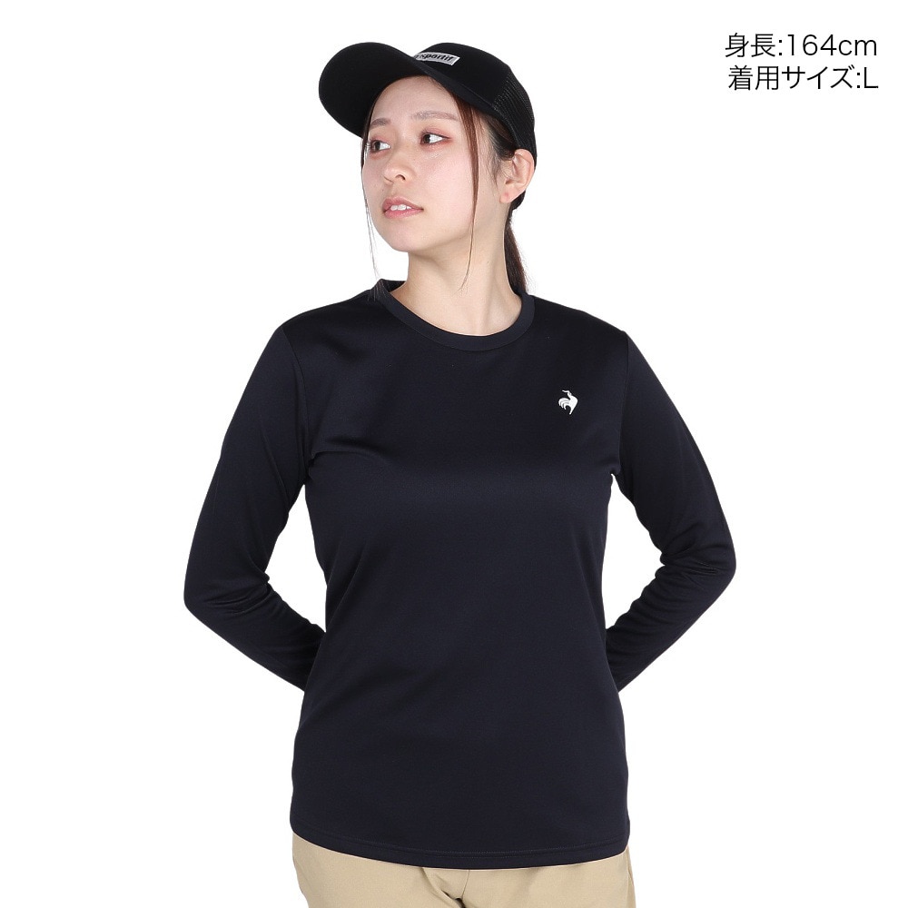 ルコックスポルティフ（lecoqsportif）（レディース）エコペット 長袖シャツ LT5SLTZ1L NV00