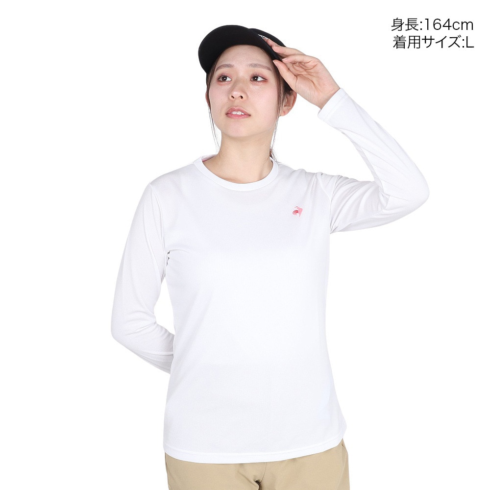 ルコックスポルティフ（lecoqsportif）（レディース）エコペット 長袖シャツ LT5SLTZ1L WH00