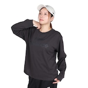 (レディース)リラックス長袖Tシャツ AWT53171BLK
