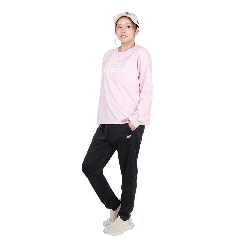ニューバランス（new balance）（レディース）リラックス長袖Tシャツ AWT53171RSG