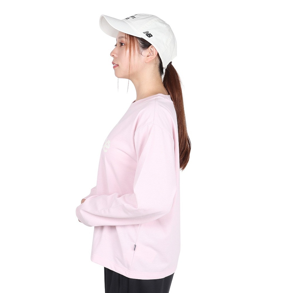 ニューバランス（new balance）（レディース）リラックス長袖Tシャツ AWT53171RSG