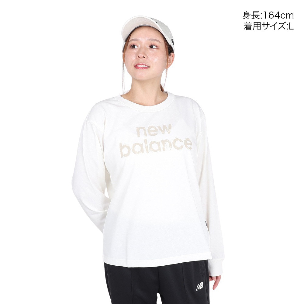 ニューバランス（new balance）（レディース）リラックス長袖Tシャツ AWT53171SST