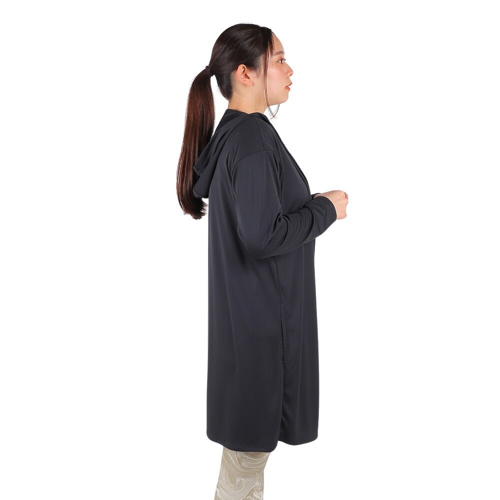 アンダーアーマー（UNDER ARMOUR）（レディース）パーカー レディース Tech Long フーディ 1366866 001 ブラック★★★