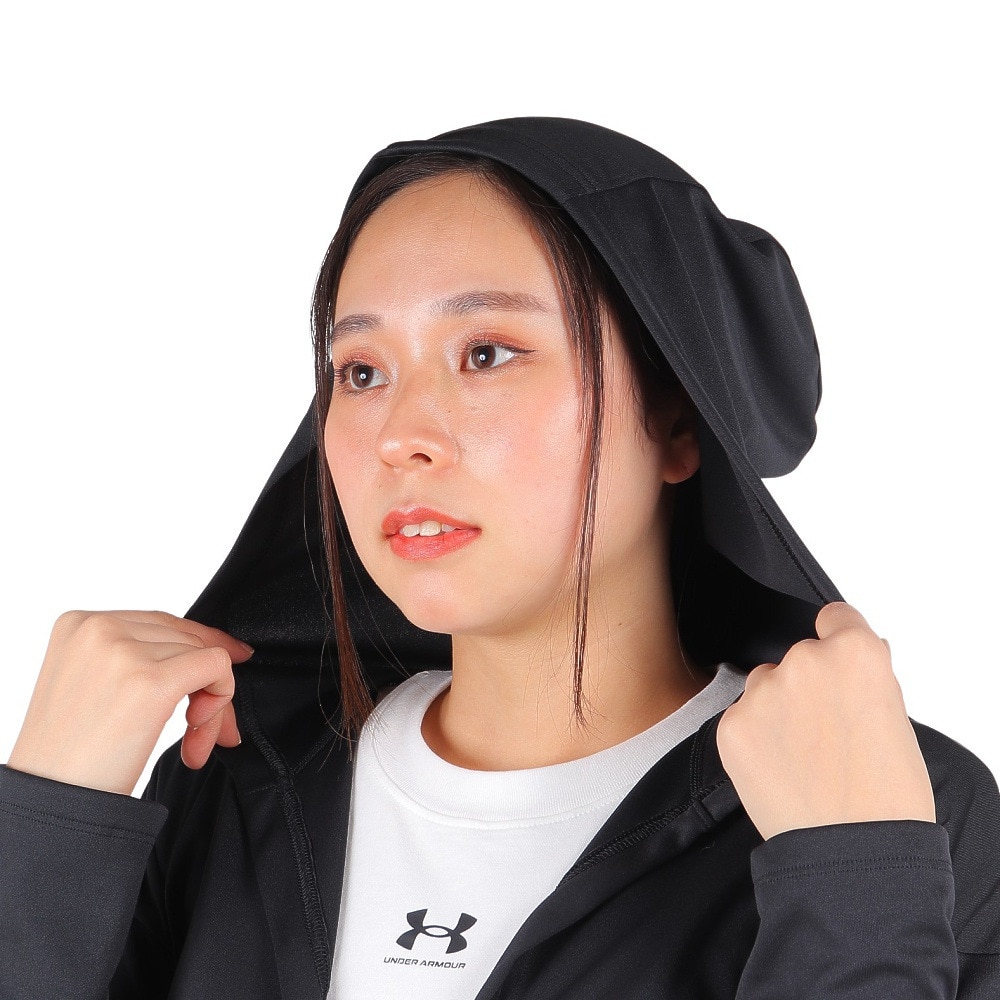 アンダーアーマー（UNDER ARMOUR）（レディース）パーカー レディース Tech Long フーディ 1366866 001 ブラック