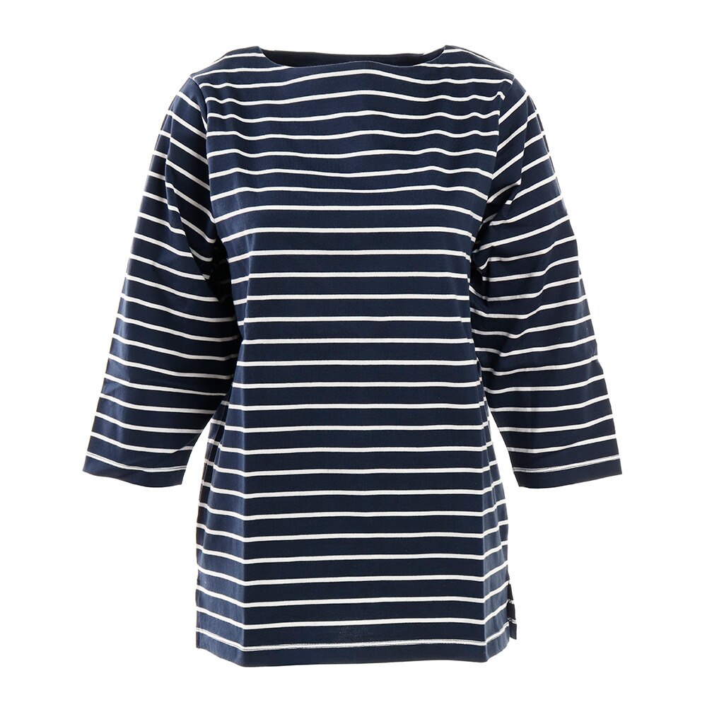  ボーダー 7分袖Tシャツ HU20SCD864401NVY オンライン価格