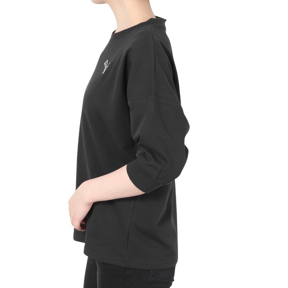 プーマ（PUMA）（レディース）MOTION MX 3/4 Tシャツ 680717 01 BLK