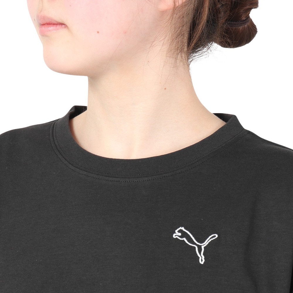 プーマ（PUMA）（レディース）MOTION MX 3/4 Tシャツ 680717 01 BLK