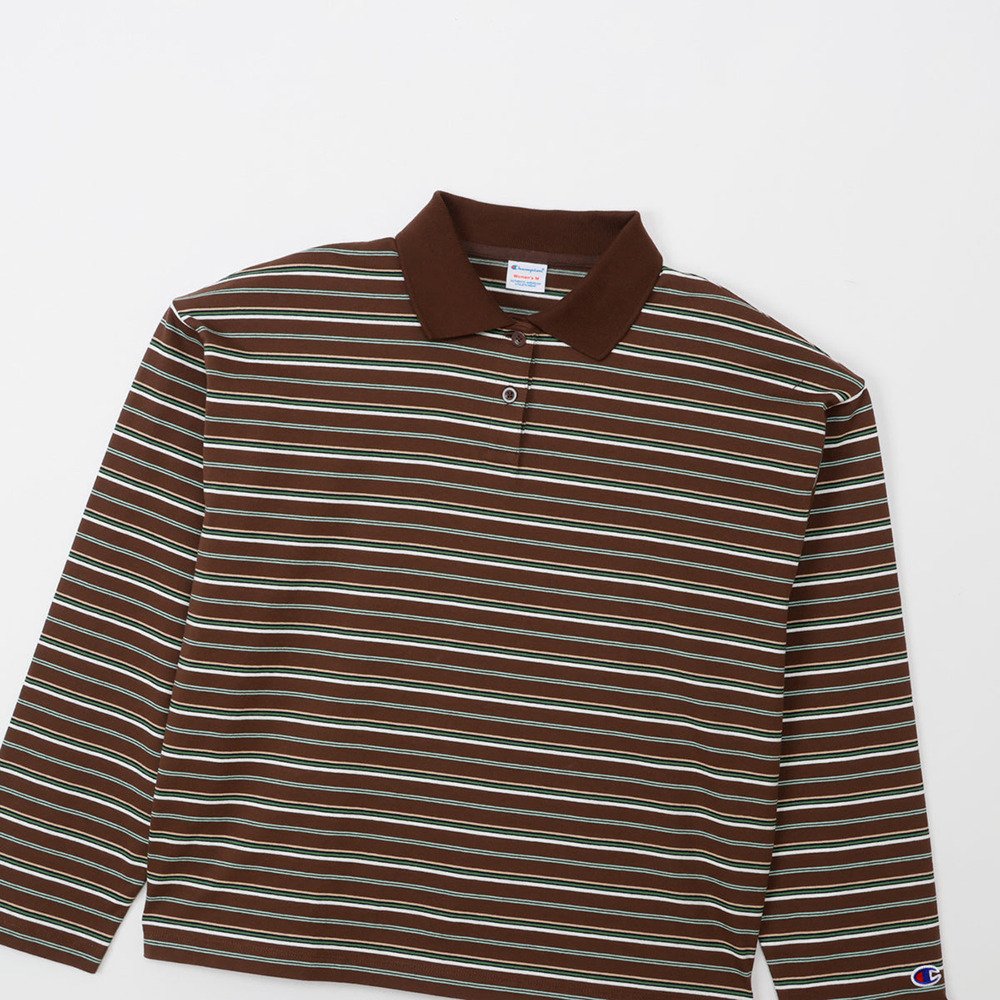 チャンピオン（CHAMPION）（レディース）ロングスリーブボーダー