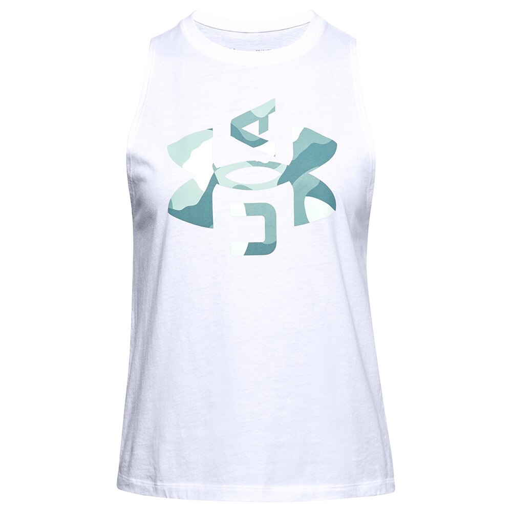  ロゴ グラフィック マッスルタンクトップ 1356298 WHT/SGB AT