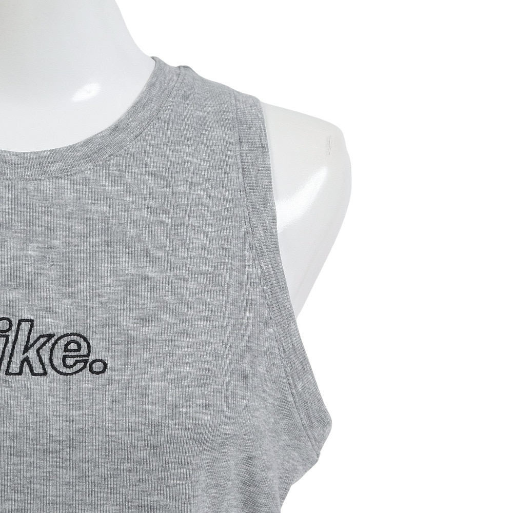 ナイキ（NIKE）（レディース）クロップド ミニリブ タンクトップ HJ6863-063