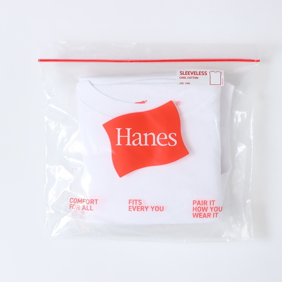 ヘインズ（Hanes）（レディース）スリーブレスTシャツ HW3-Z102 010